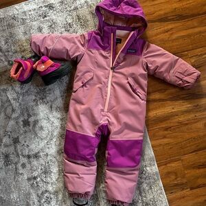 Patagonia Hooded Snowsuit size 2T-3T